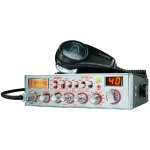 uniden PC-78 Elite Mobile CB Radio with orange backlit knobs and faceplate