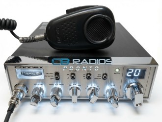 RinG★ Connex 3300HP 10 Meter Radio - GREEN NITRO LIGHT RINGS +